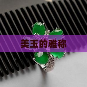 美玉的雅称