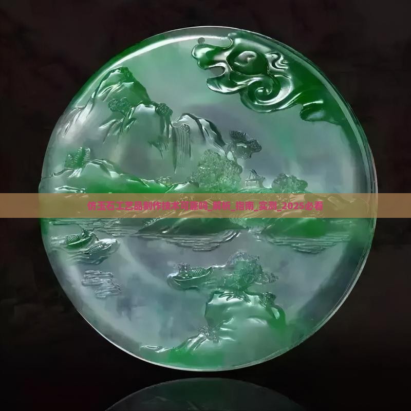 仿玉石工艺品制作技术可靠吗