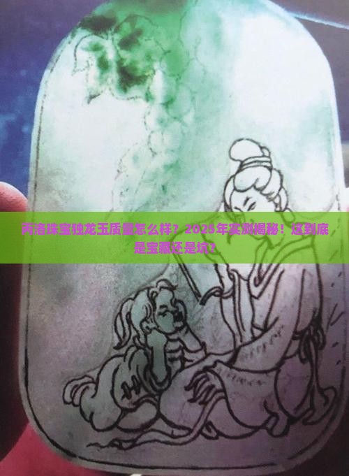 丙洛珠宝独龙玉质量怎么样