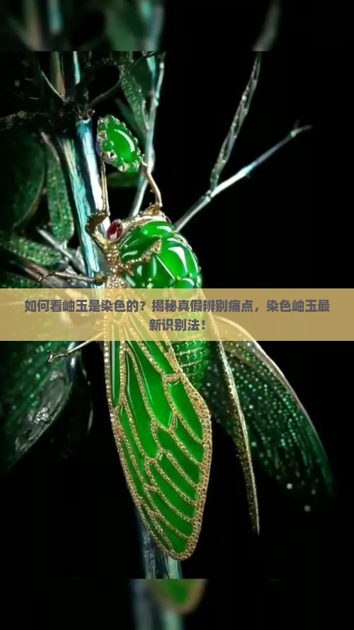 如何看岫玉是染色的