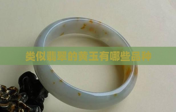 类似翡翠的黄玉有哪些品种