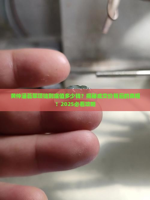 黄仲涵翡翠项链成交价