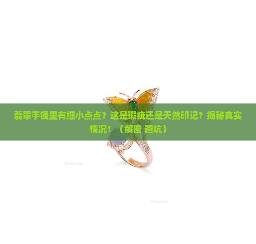 翡翠手镯里有细小点点