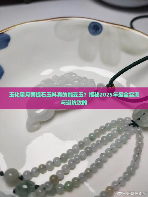 玉化星月菩提石玉料