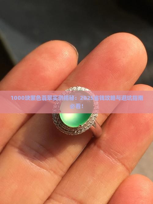 1000块紫色翡翠