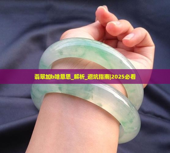 翡翠加b啥意思