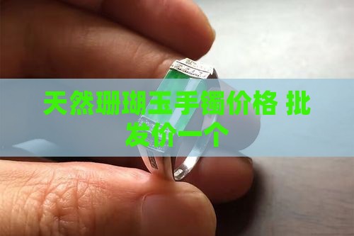 珊瑚玉鱼子纹的手镯多少钱一个