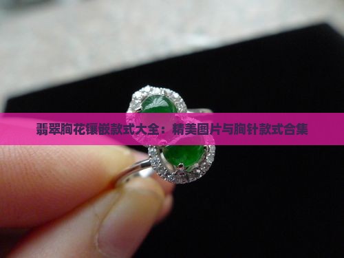 翡翠胸花镶嵌款式大全