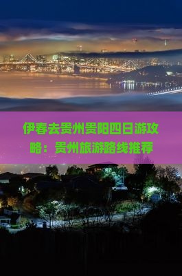 伊春去贵州贵阳四日游