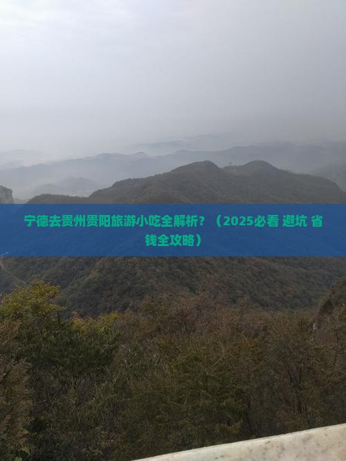 宁德去贵州贵阳旅游小吃