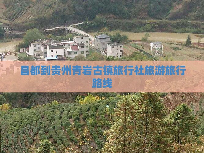 昌都到贵州青岩古镇旅行社
