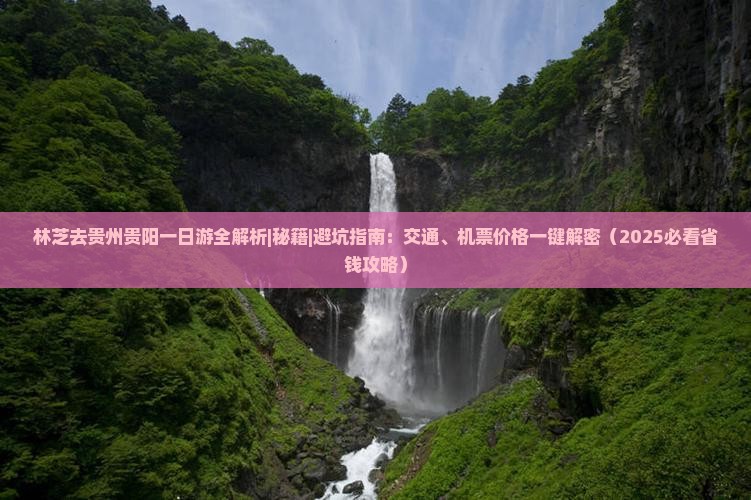 林芝去贵州贵阳一日