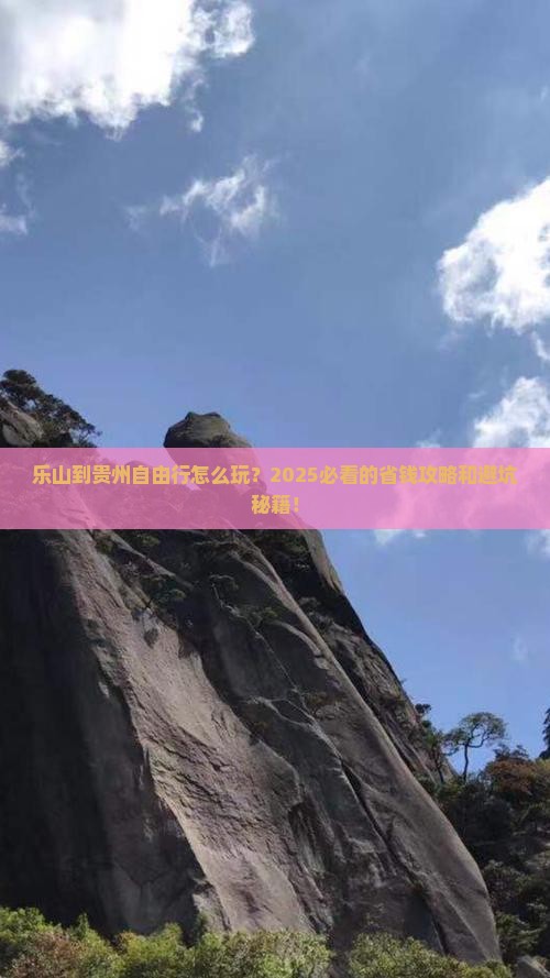 乐山到贵州自由行