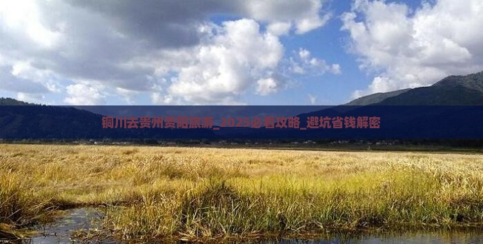 铜川去贵州贵阳旅游