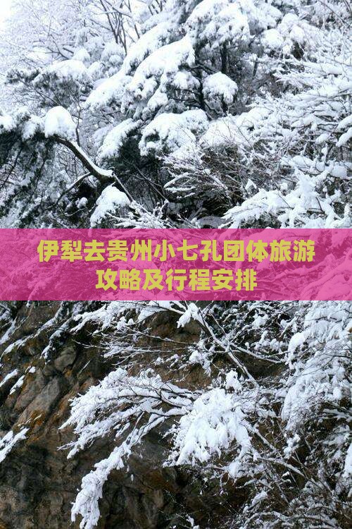 伊犁去贵州小七孔团体旅游