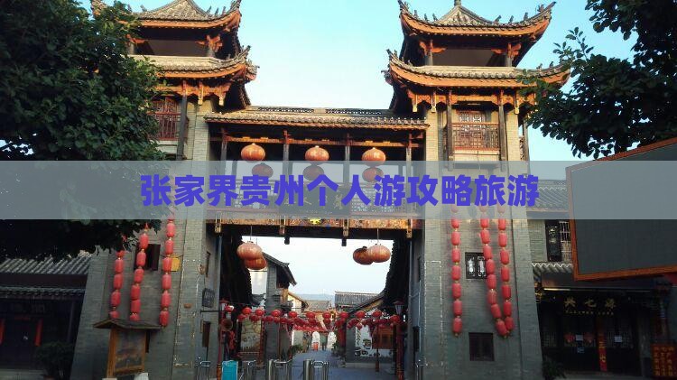 张家界去贵州个人游