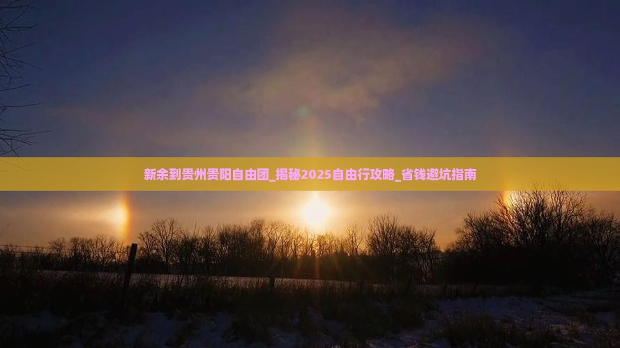 新余到贵州贵阳自由团