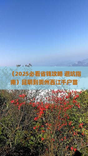 昆明到贵州西江千户苗寨六日游