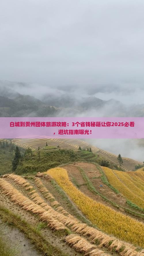 白城到贵州团体旅游