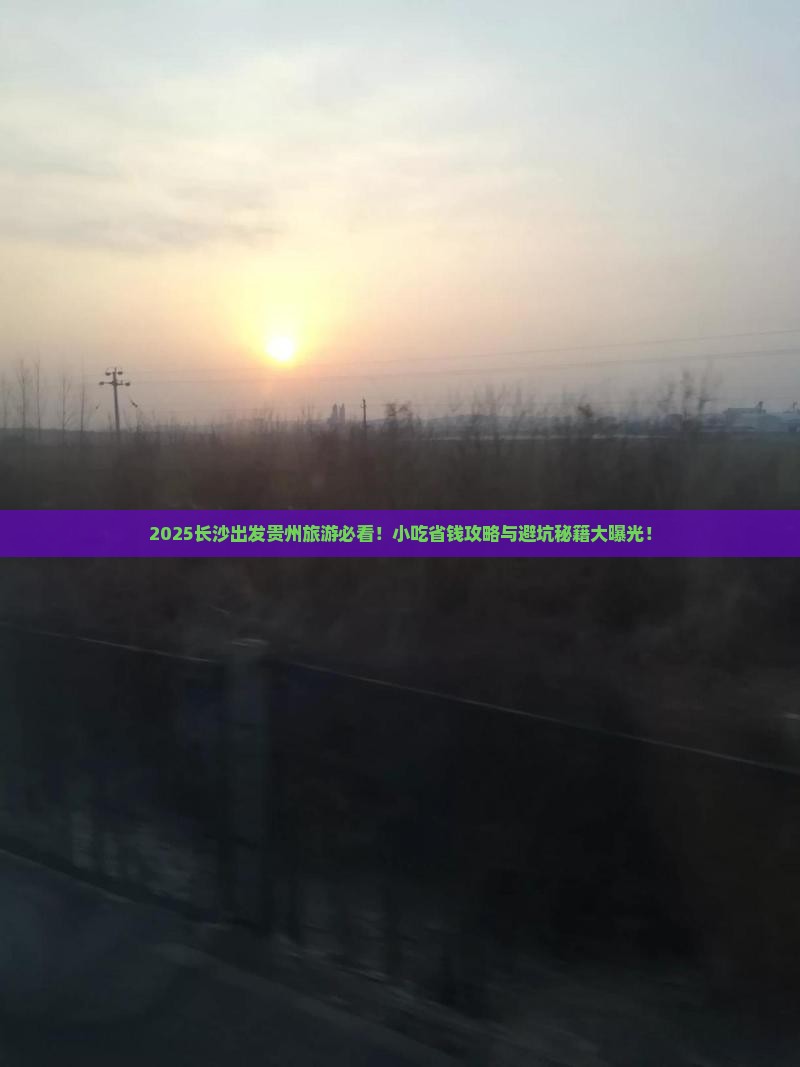 长沙到贵州旅游小吃