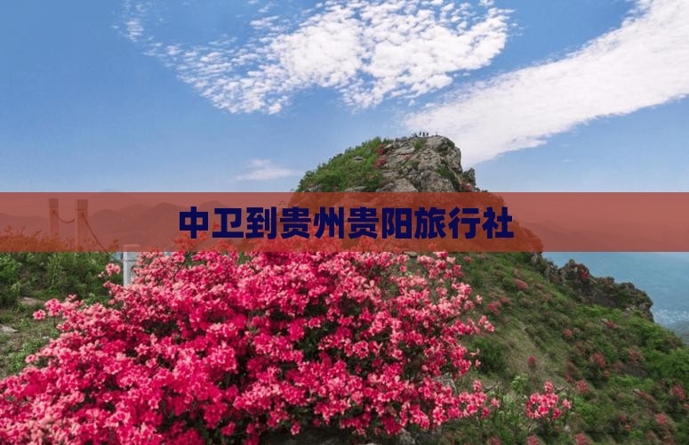 中卫到贵州贵阳旅行社