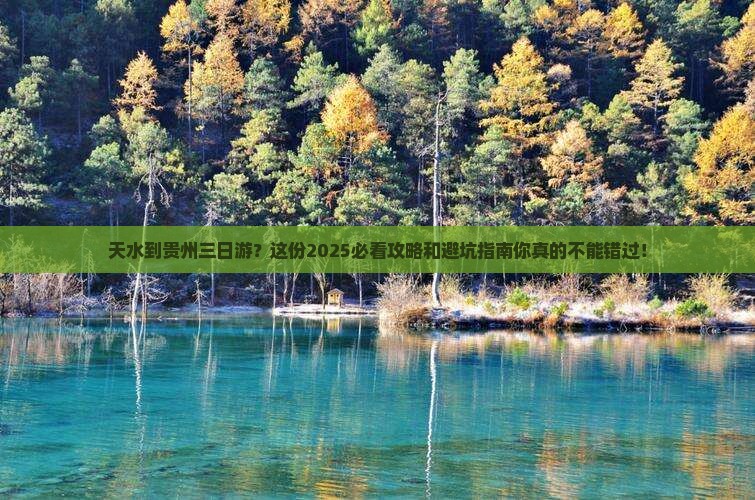 天水到贵州三日游
