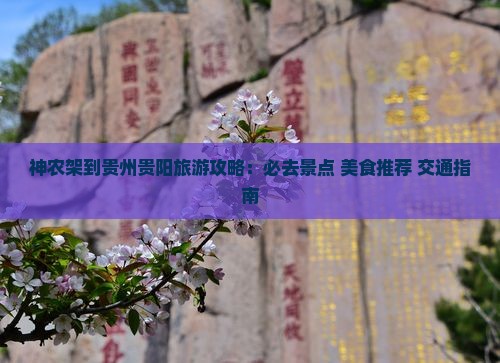 神农架到贵州贵阳旅游