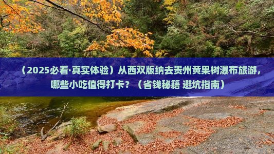 西双版纳去贵州黄果树瀑布旅游小吃