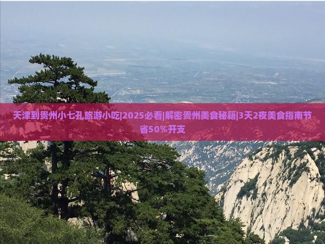 天津到贵州小七孔旅游小吃