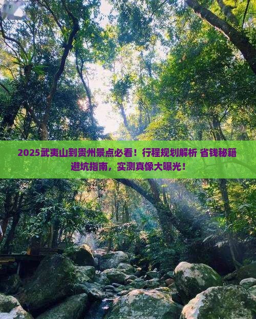 武夷山到贵州景点