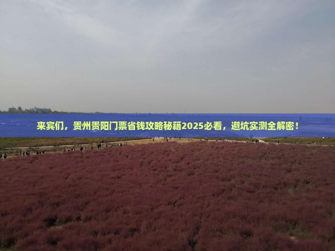 来宾到贵州贵阳门票