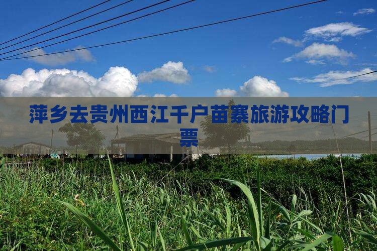萍乡去贵州西江千户苗寨门票