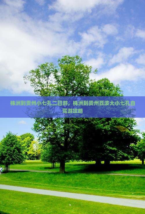 株洲到贵州小七孔二日游