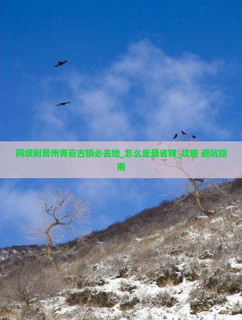 阿坝到贵州青岩古镇必去地