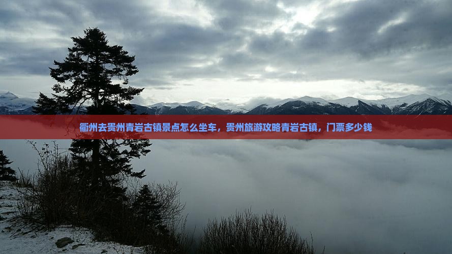 衢州去贵州青岩古镇景点