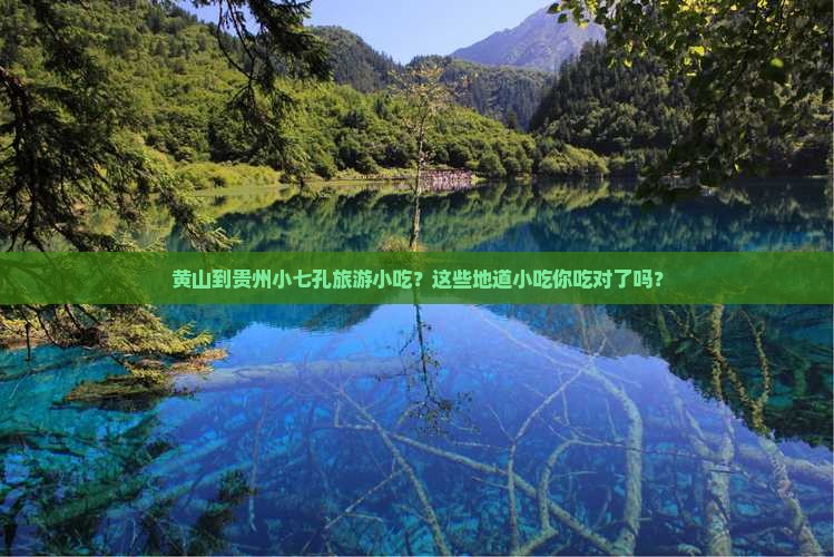黄山到贵州小七孔旅游小吃