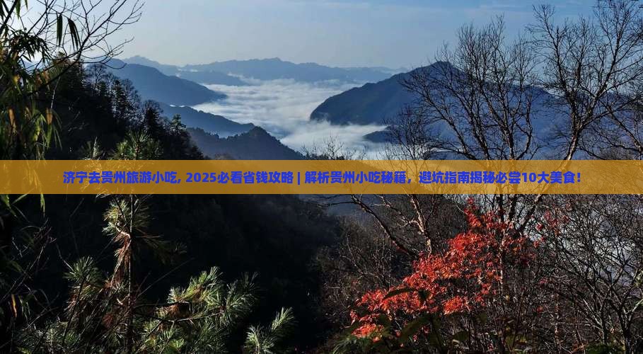 济宁去贵州旅游小吃