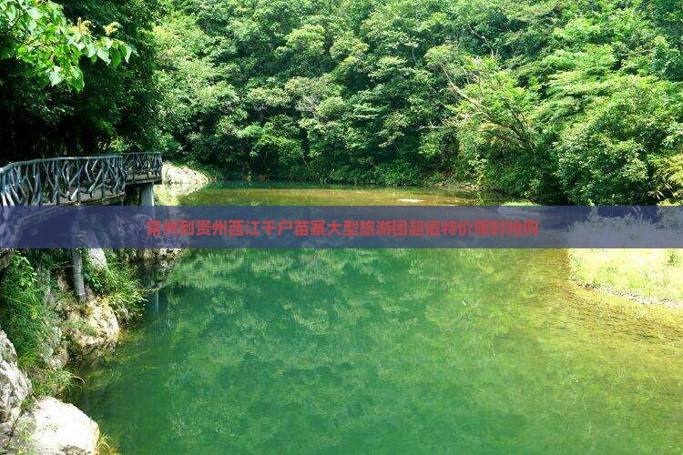 常州到贵州西江千户苗寨大型旅游团