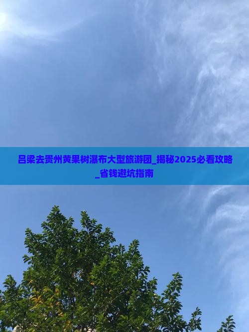 吕梁去贵州黄果树瀑布大型旅游团