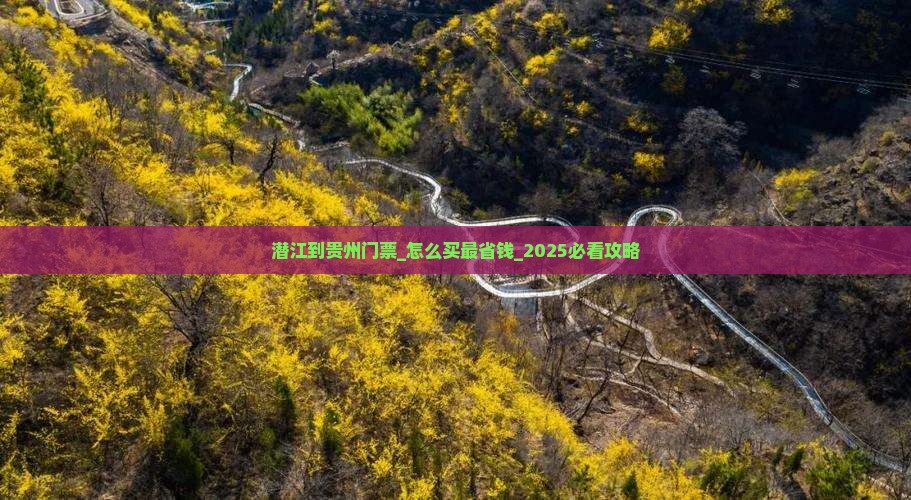 潜江到贵州门票