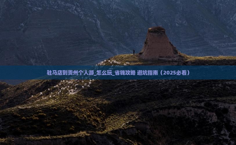 驻马店到贵州个人游