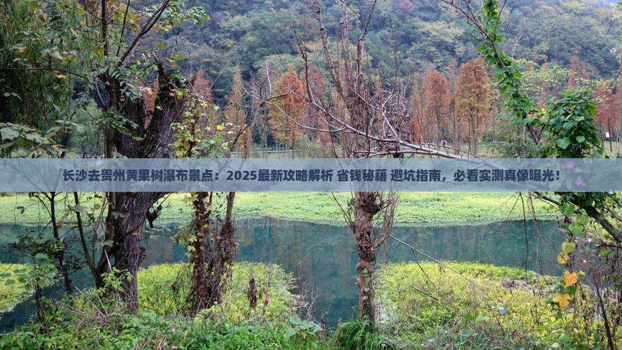 长沙去贵州黄果树瀑布景点
