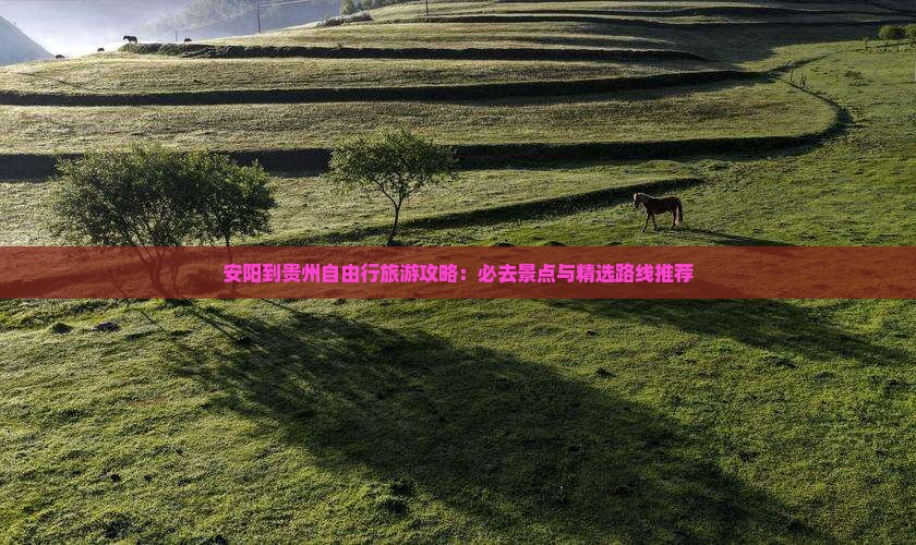安阳到贵州自由行