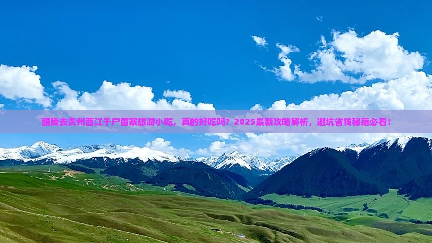 醴陵去贵州西江千户苗寨旅游小吃