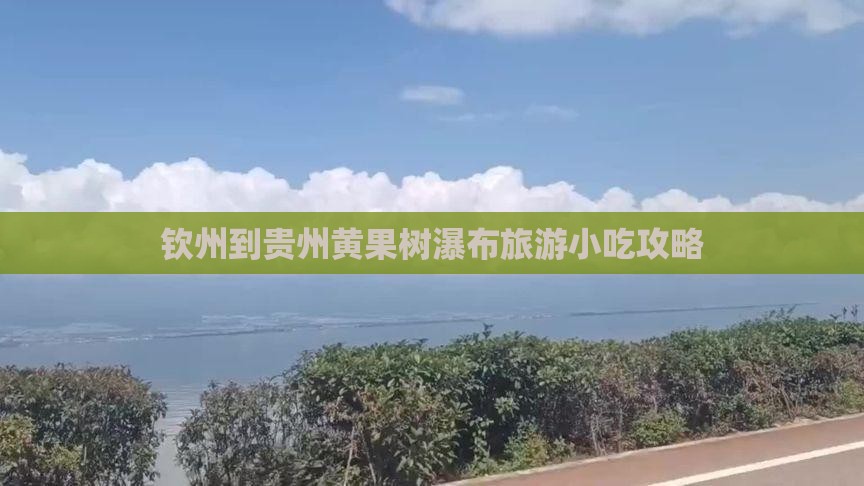钦州到贵州黄果树瀑布旅游小吃