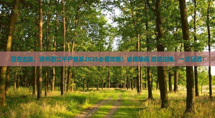 百色去贵州西江千户苗寨攻略