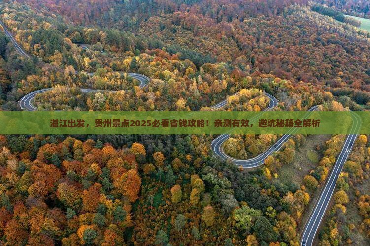 湛江去贵州景点
