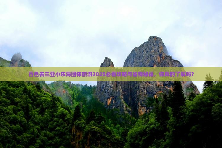 百色去三亚小东海团体旅游