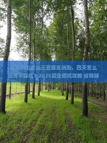 亳州前往三亚蜈支洲岛四日游
