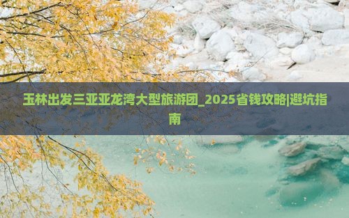 玉林出发三亚亚龙湾大型旅游团